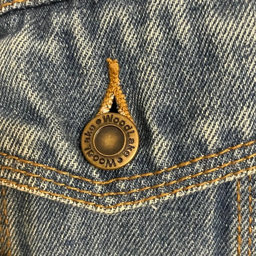 Vintage Woodlake men’s XL denim trucker jacket traditional western wear